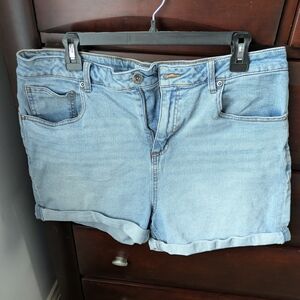 Denim Blue Women's Shorts